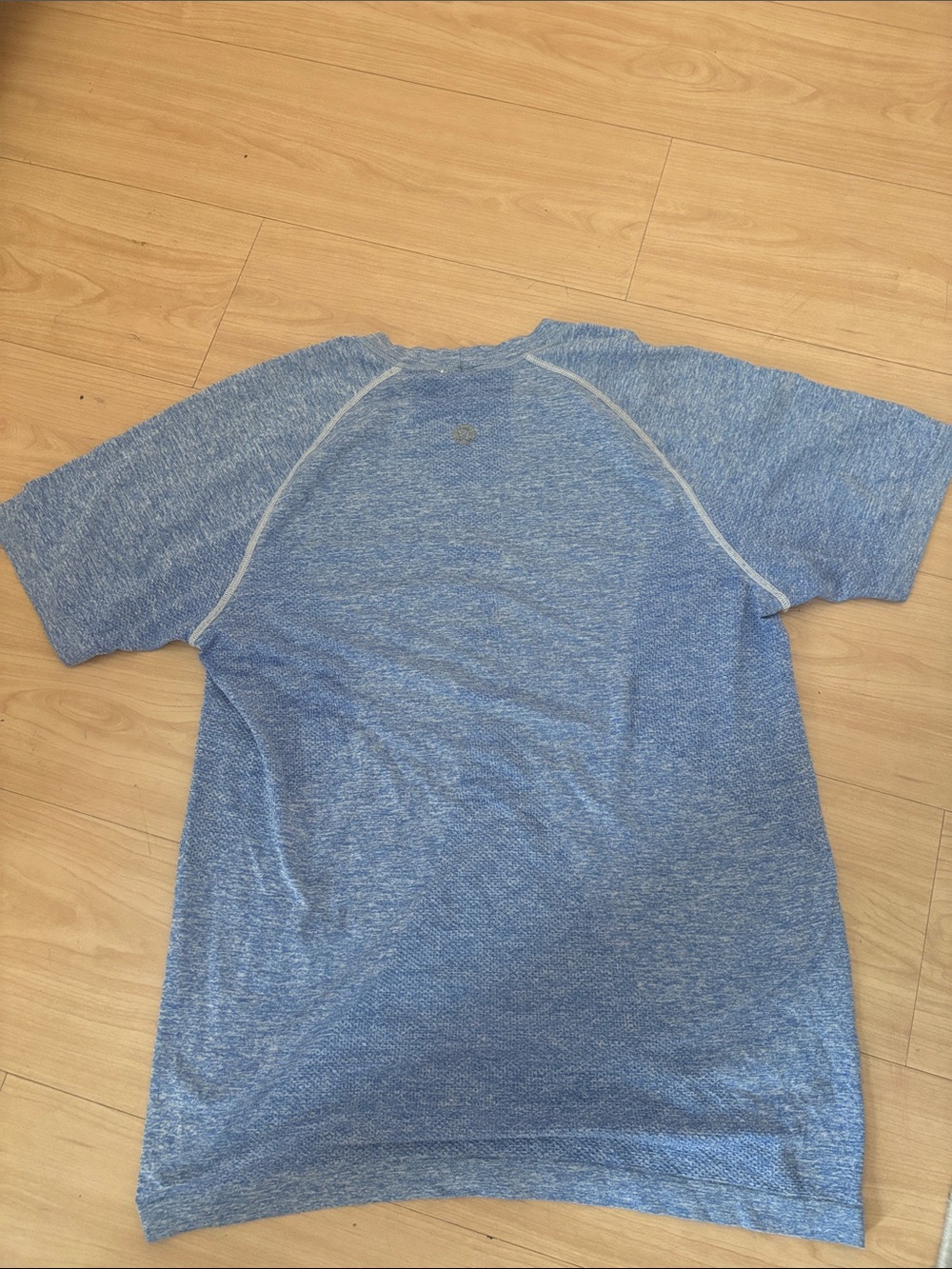 lululemon athletica Men's Heather Light Blue Performance Tee